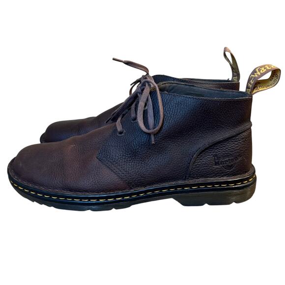 Doc Martens Men’s Sussex Chukka Ankle Boot Show Pebble Leather Brown US 12 EU 46 - Picture 3 of 10